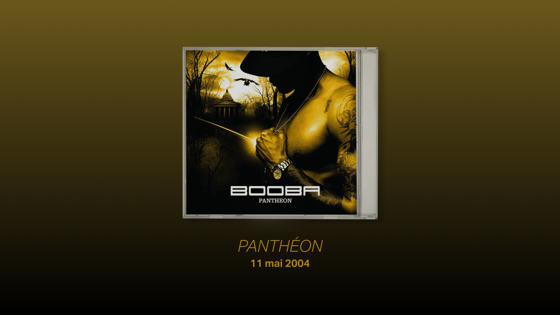Panthéon, 4eme meilleur album de Booba